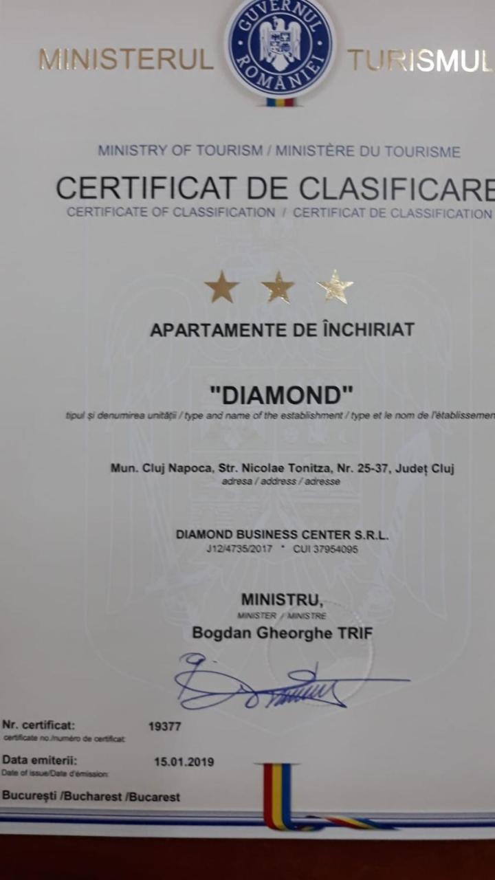 Diamond Aparthotel Cluj-Napoca Exteriör bild